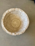 Handmade Paper Mache Asymmetrical Tilted Bowl – 10"